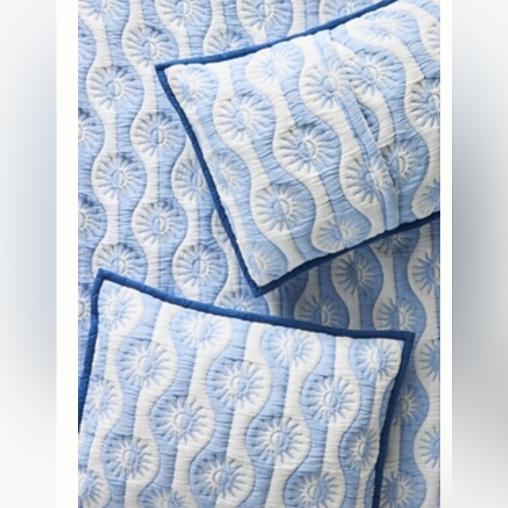 Anthropologie NELLY ICON PILLOWCASES, SET OF 2
4540G907AB BLUE Standard Size